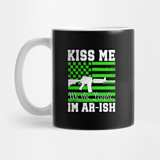 Kiss Me I'm Ar-ish Mug